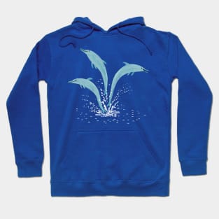 Jumping Dolphins Hoodie